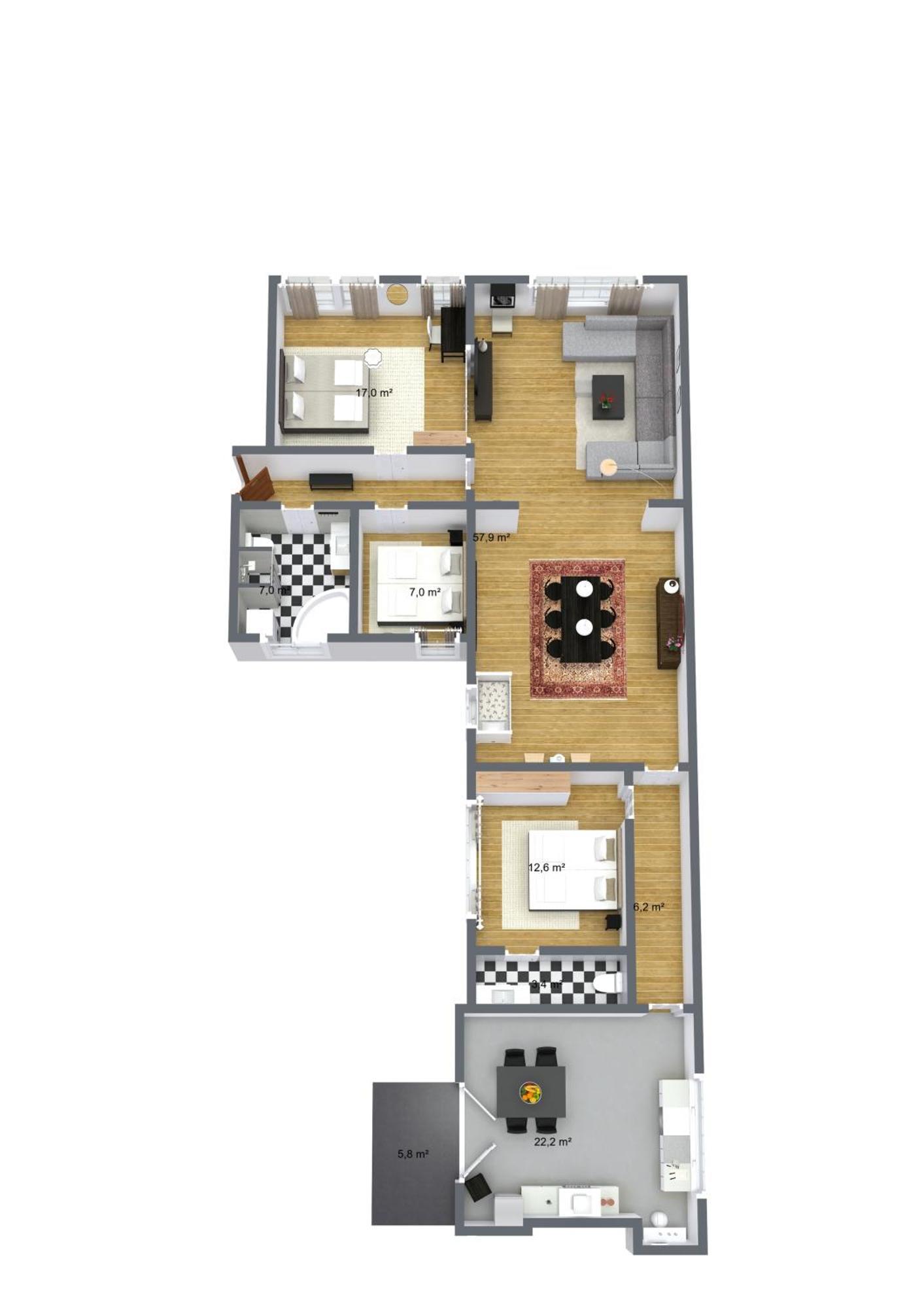 Large & Bright 3Br Apartment W Whirlpool Near Metro Copenhagen Luaran gambar